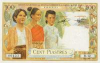 Gallery image for French Indo-China p108: 100 Piastres